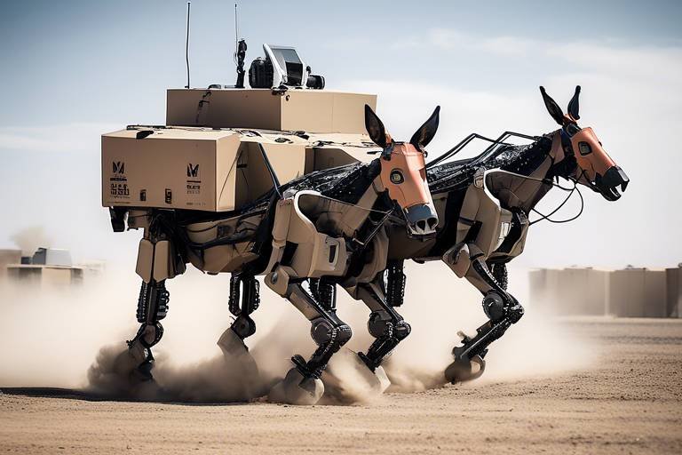 Future of Robotic Mules in Military Supply Chains